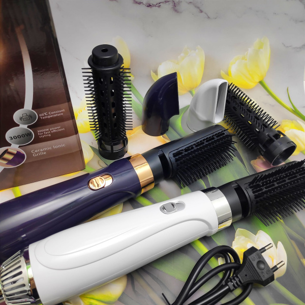 Профессиональный фен- стайлер для завивки и сушки волос 3 в 1 Salon Hair Care Remington RE-2060 (3 насадки, режим Turbo)